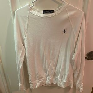 Polo Ralph Lauren White Long Sleeve